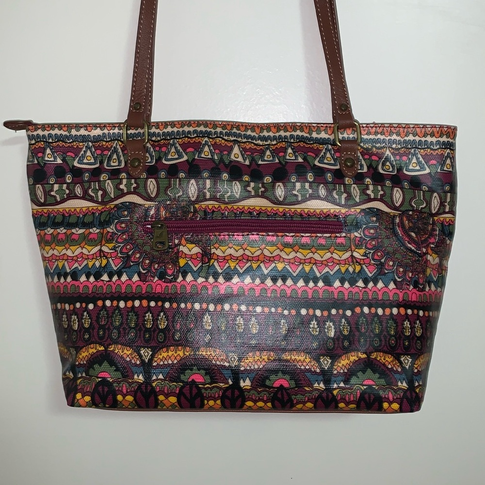 Sakroots Multicolor Shoulder Tote Bag